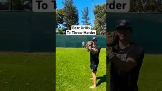 These two drills will help you throw harder! #baseball