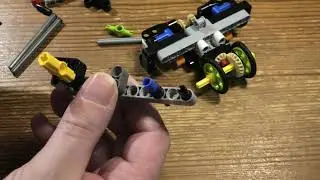 Building Lego Technic Rescue Hovercraft SET 42120 PART 1   4 K