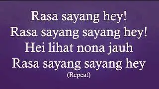 Grade 8: Music:  RASA SAYANG - Malaysian Folksong