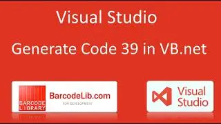 How to generate Code 39 barcode using BarcodeLib VB.NET Code 39 Barcode Generator library?