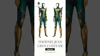 #Takerlama Marvel Rivals Phoenix Jean Grey Cosplay Costume Printed Style