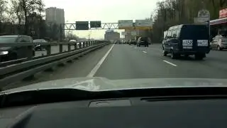 Escort Redline RU стандартный тестовый маршрут по ТТК