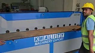 Best Mechanical Shearing Machine for Fabrication Shops | Working Demo