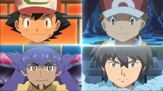 Charizard Masters Never Die - Ash, Red, Leon & Alan - HD - AMV