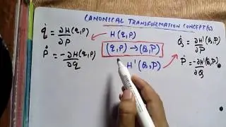 canonical transformation..concept(2)