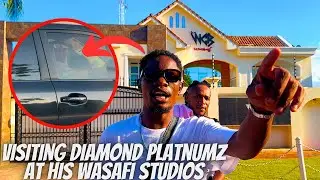 Visiting DIAMOND PLATNUMZ At WASAFI STUDIOS | Wasafi Media | Tanzania