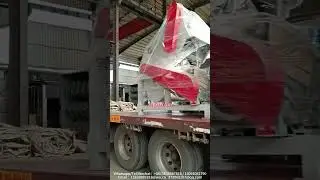 Large coconut shell crusher, coconut fiber extractor, 800 type wood crusher