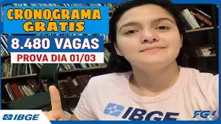 CONCURSO IBGE 2026 COMO PASSAR EM 30 DIAS + CRONOGRAMA GR&Aacute;TIS