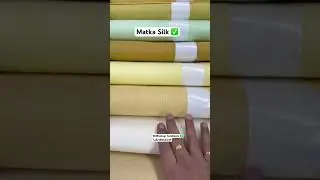 Pure Khadi Matka Silk ✨ | Handloom Luxury | SM Rastogi Handloom House