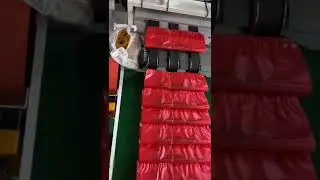 Automatic bundling Plastic Bags in China Production