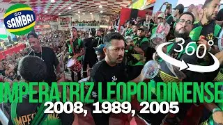 Imperatriz at Salgueiro plays sambas 2008, 1989, and 2005, 360°
