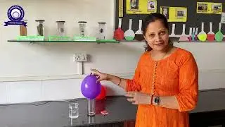 How can inflated balloon lift the glass? explained by Ms. Rupali Singh