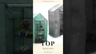 Walk-in Greenhouse 2 Tier Twin Pack, 195 x 143 x 73 cm