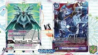 DIGIMON TCG: Local match 🇲🇽 Royal Knights (White) vs Fenriloogamon (Purple) | THE NEST