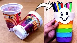 Best Out of Waste Plastic Glass Resuse Idea | Best Out of Waste Plastic | Recycle Plastic