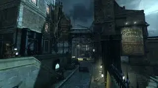 Dishonored Ambience | Clavering Boulevard | Granny Rags' Rainy Side Alley | Ambient | 1440p | ASMR