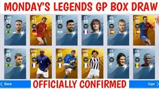 Upcoming Monday Legends GP Box Draw In Pes 2020 Mobile | 21 Sep ' 20 | Next Legends Gp Box Draw |