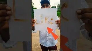 Easy invisible Ink Experiment At Home / lemon #shorts #experiment #ytshorts