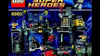 LEGO Batman Super Heroes The Batcave 6860 Instructions DIY Book 1
