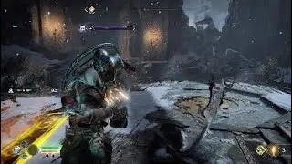 KRATOS vs. Traveller and Escape from Temporal Magic - God of War level 1 Kratos no damage playthroug