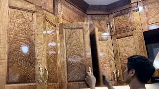 Natural wood kitchen cabinets - the beauty of nature