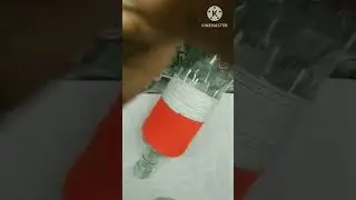 National flag bottle art