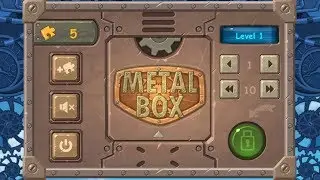 Metal Box! Hard Logic Puzzle (Level 1-21) Walkthrough [Robot War Games]