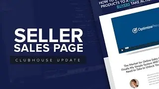 OptimizePress Club: Seller - Sales Page Template