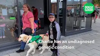 Charlie and assistance dog Ronnie | Dogs for Good