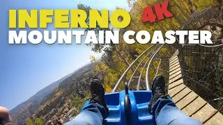 Full Unedited 4K Inferno Mountain Coaster + Alpine Slide at Purgatory Ski Resort [GoPro Hero7 Black]