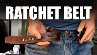 Top Selling Leather Ratchet Belt for Men Jukmo