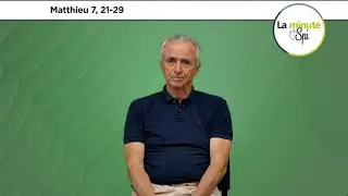 [ 𝗟𝗮 𝗠𝗶𝗻𝘂𝘁𝗲 𝗦𝗽𝗶 🙏 ] jeudi 27 juin - Matthieu 7, 21-29