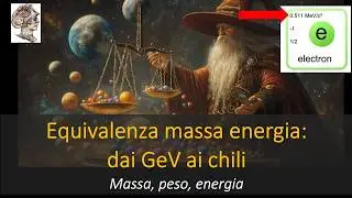 Equivalenza relativistica  massa energia: dai GeV ai chili! Il significato di ElettronVolt