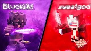 BlvckWlf vs sweatgod | HT2 Shieldless UHC TEST