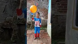 MELETUS BALON OREN PRUT #shorts #shortvideo #funny