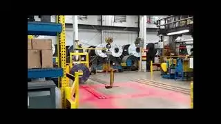 Overhead Crane Warning Light-Crane LED Safety Lighting