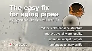 Induracoat | 3M&trade; Scotchkote&trade; Pipe Renewal Liner 2400