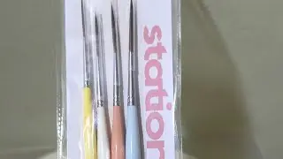 Budget friendly liner brushes for dot mandala art 🎨 Also brushes to use for beginners!