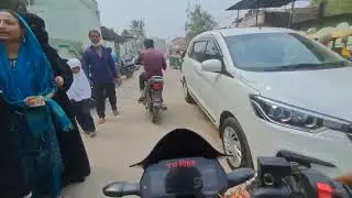 Mt 15 rider village riding full public driving and  public relations 👀 