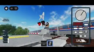 (Ro Scale BNSF Chillicothe Sub) Amtrak Desert Wind departs Amtrak Station! 🚆 1990s
