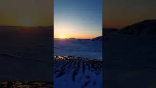 Frozen sunset #sad #cover #music #song #aesthetic #iceland #travel #drone