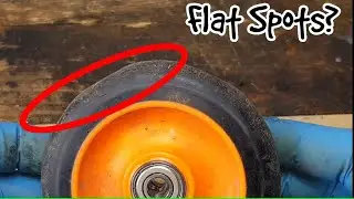 How To Fix Flat Spots On A Scooter Wheel (cheap & easy)
