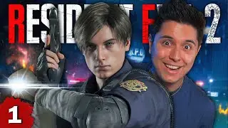 My First Ever Resident Evil Experience! | RE 2 Remake | Leon Part 1