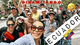 ECUADOR LA MITAD DEL MUNDO! ✨❤️ DINAMITANDO 👌🏼 #sonoradinamita #ecuador #visitaquito