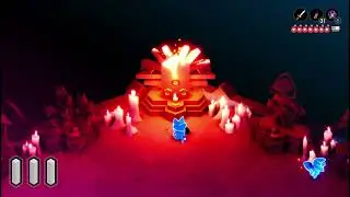Tunic Cathedral Trial Battles at Night [4K]