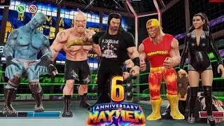 6 Years of Slam Spectacle 🎉 Special Event Game Play 🔥 | 6 Anniversary WWE Mayhem