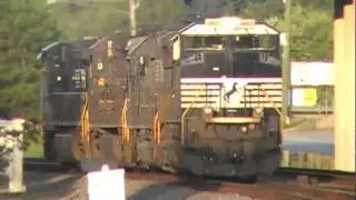 Norfolk Southern 973 Southbound Power Move in Austell,Ga 08-31-2010&copy; (16x9)