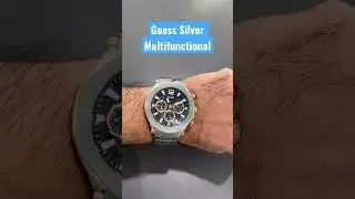 Guess silver multifunction watch! Thanks - @Bhavinder