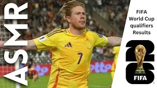 FIFA World Cup Qualifiers *RESULTS* [ASMR Football]