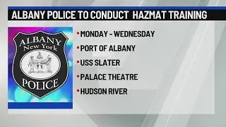Albany police to conduct hazmat training